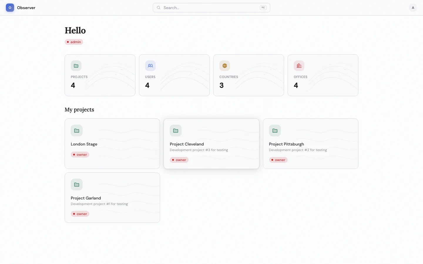 Dashboard
